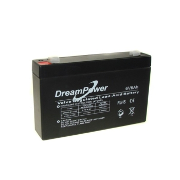 Akumulator bezobsługowy 6V  6,0Ah-