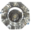 Downlight LED kryształ  7 1*3W biały zimny