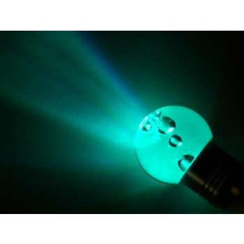 Żarówka LED Gais  E27 3W  RGB z pilotem niebieska-