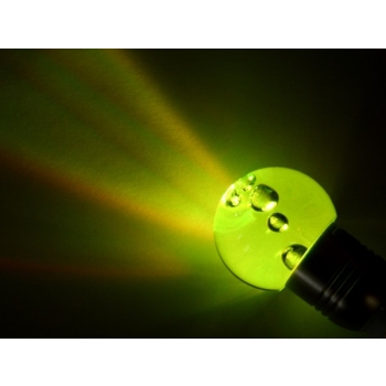 Żarówka LED Gais  E27 3W  RGB z pilotem niebieska-
