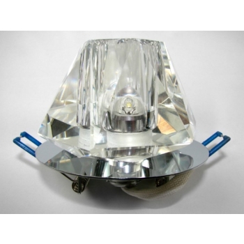 Downlight LED kryształ 15 1*3W biały zimny