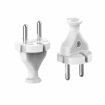 Wtyczka prosta rozbieralna 2p, 10A, 250V, Kl. II b