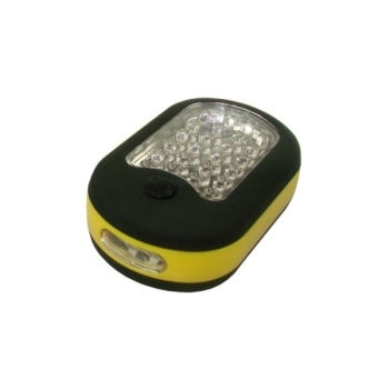 Lampa warsztatowa 24+3 z magnesem żółta
