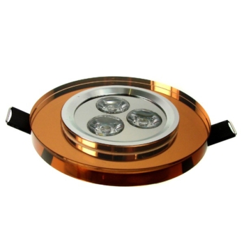 Downlight LED Power AVON burszty 3*1W biały zimny