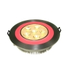 Downlight LED Power FLEA 1W*6+3W biały ciepły+czer