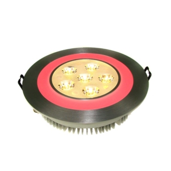 Downlight LED Power FLEA 1W*6+3W biały ciepły+czer