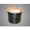 Przewód UTP5E drut Cu UV czarny 500m MAXCABLE