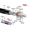 Kabel Euro 0,8m MRS-156  11mm z filtrem