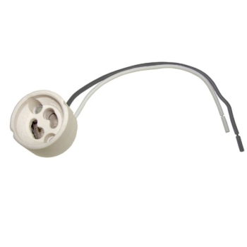 Oprawka GU10 ceramiczna z kablem