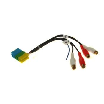 Adaptor radio mini iso line out