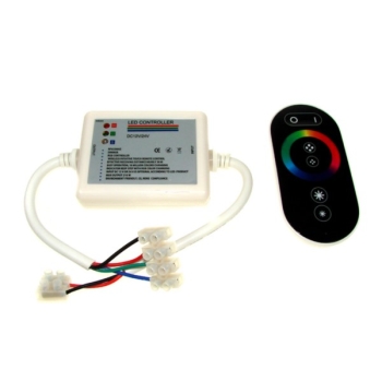 Kontroler LED RF dotykowy 18A 6 key czarny