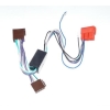Adapter ISO-Mini ISO (ampli+subw) Audi