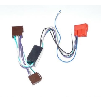 Adapter ISO-Mini ISO (ampli+subw) Audi