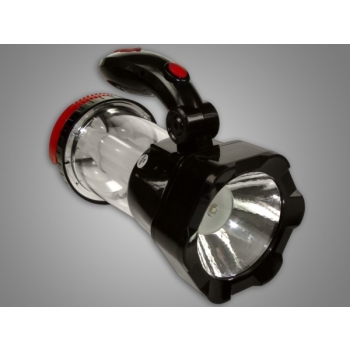 Latarka kempingowa z akumulatorem 1W+16LED czerwon