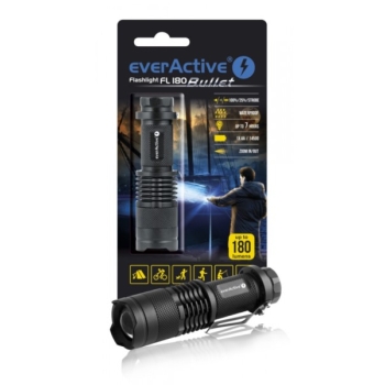 Latarka ręczna 1 dioda 3W CREE XP-E2 Bullet everAc