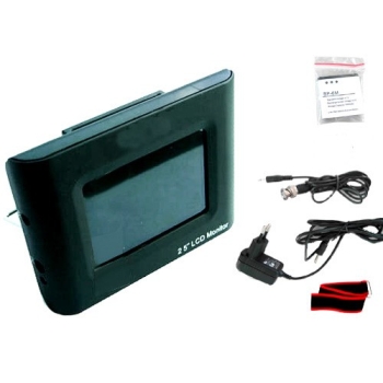 Monitor CCTV 2,5" LCD na rękę
