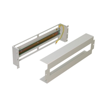 Panel dystrybucji napięć 19" 3U RAL7035
