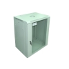 Szafa 19" wisząca ZETA 15U 600x450 RAL7035 szkło