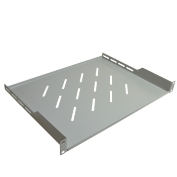 Półka regulowana 19" 1U głębokość 350mm V RAL7035