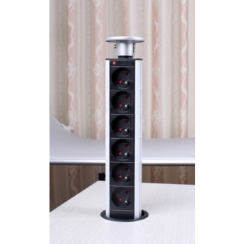 Listwa zasilająca COLUMN 6 gniazd  2,0m