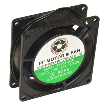 Wentylator 80X80X25mm 220V łożysko kulowe