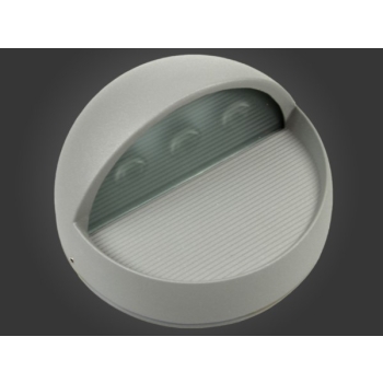 Oprawa elewacyjna LED Ciolla 3W DW szara