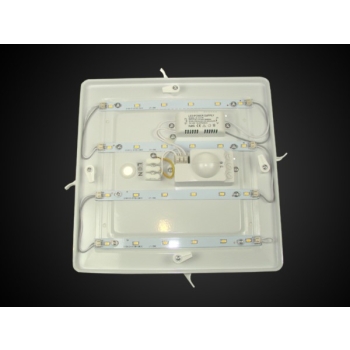 Plafon led Tiler 12W WW z czujnikiem mikrofalowym