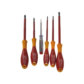 Zestaw wkrętaków izolowanych VDE 1000V 5szt + prób