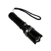 Latarka ręczna 1 dioda 3W zoom 240lm + ładowarka
