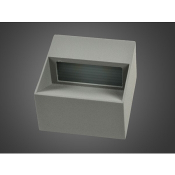Oprawa elewacyjna LED Ninion 2W DW szara