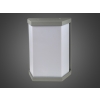 Oprawa elewacyjna LED Uffa  12W DW szara
