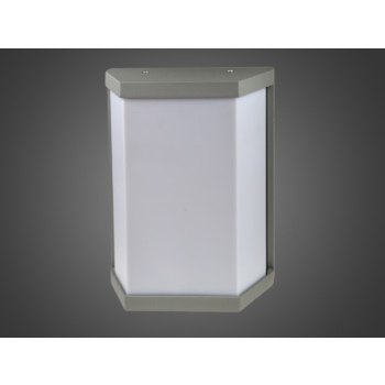 Oprawa elewacyjna LED Uffa  12W DW szara
