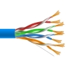 Przewód UTP5E linka Cu 100m  niebieski  MAXCABLE