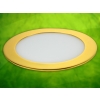 Panel led okragły Round 12W 230V złoty  DW