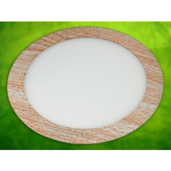Panel led okragły Round 18W 230V marmurkowy A DW