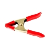 Krokodylek zacisk 100mm czerwony-