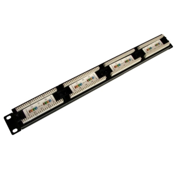 Patch panel 24-port UTP5e 1U 19