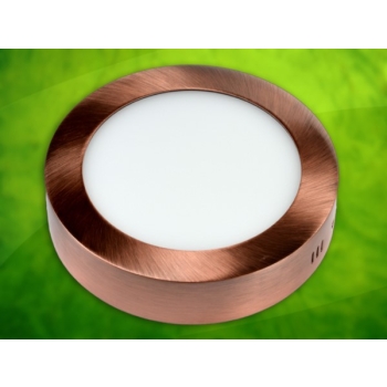 Panel led Winter  18W 230V CW  mosiądz