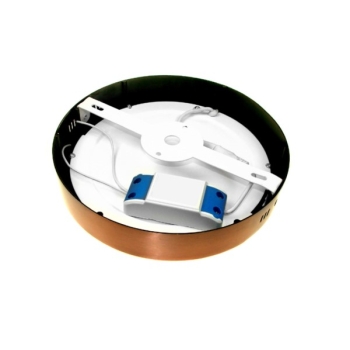 Panel led Winter  18W 230V CW  mosiądz