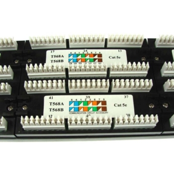 Patch panel 48-port UTP5e 2U 19