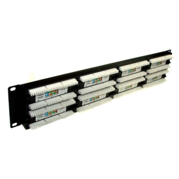 Patch panel 48-port UTP5e 2U 19