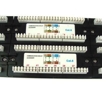 Patch panel 48-port UTP6 2U 19