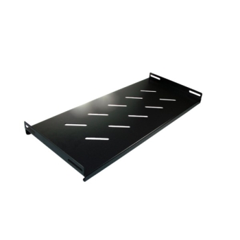 Półka stała 19" 1U głębokość 200mm s grafit RAL900