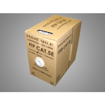 Przewód FTP5 drut CCA 305m MAXCABLE