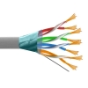 Przewód FTP5E linka Cu 100m szary MAXCABLE