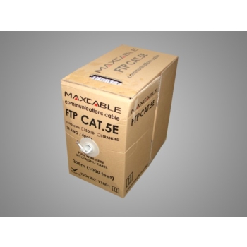 Przewód FTP5E linka Cu 305m MAXCABLE