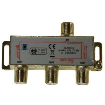 Spliter F*3 HQ 5-2450MHz