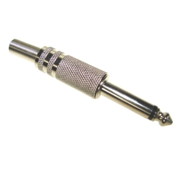 Wtyk Jack 6,3 mono metal