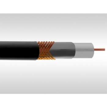 Przewód RG59 100m żelowany UV czarny MAXCABLE
