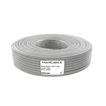 Przewód RG59 CCTV 80%  MAXCABLE
